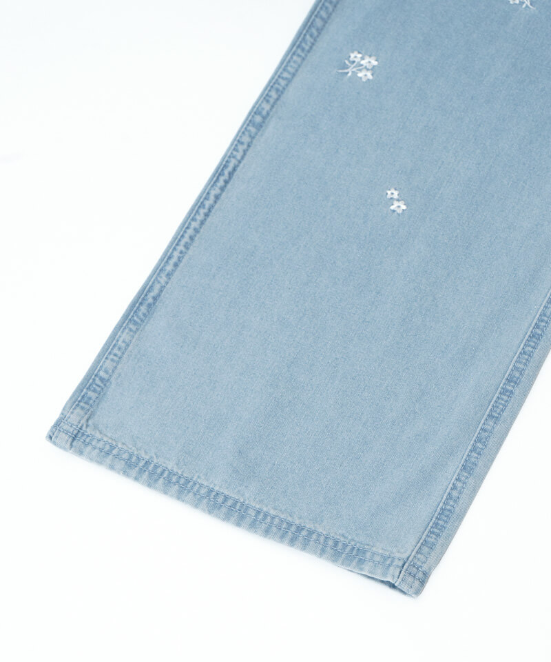 bloom embroidery pants～ﾌﾞﾙｰﾑｴﾝﾌﾞﾛｲﾀﾞﾘｰﾊﾟﾝﾂ | flower／フラワー公式通販