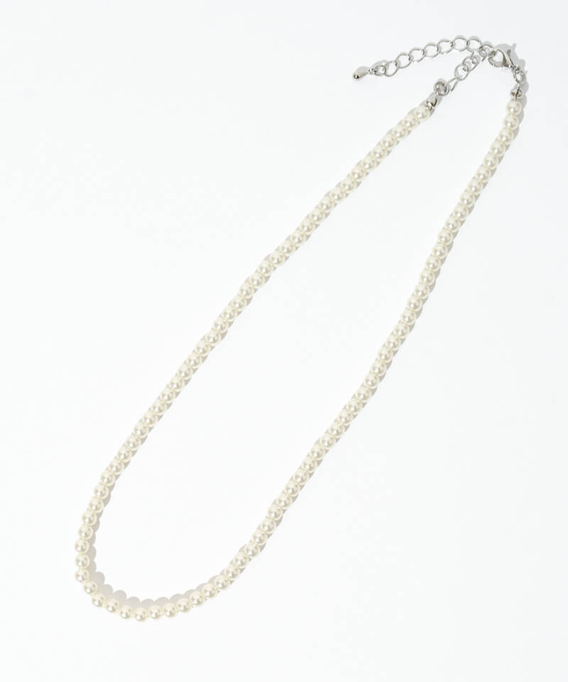 classic pearl necklace ディテール