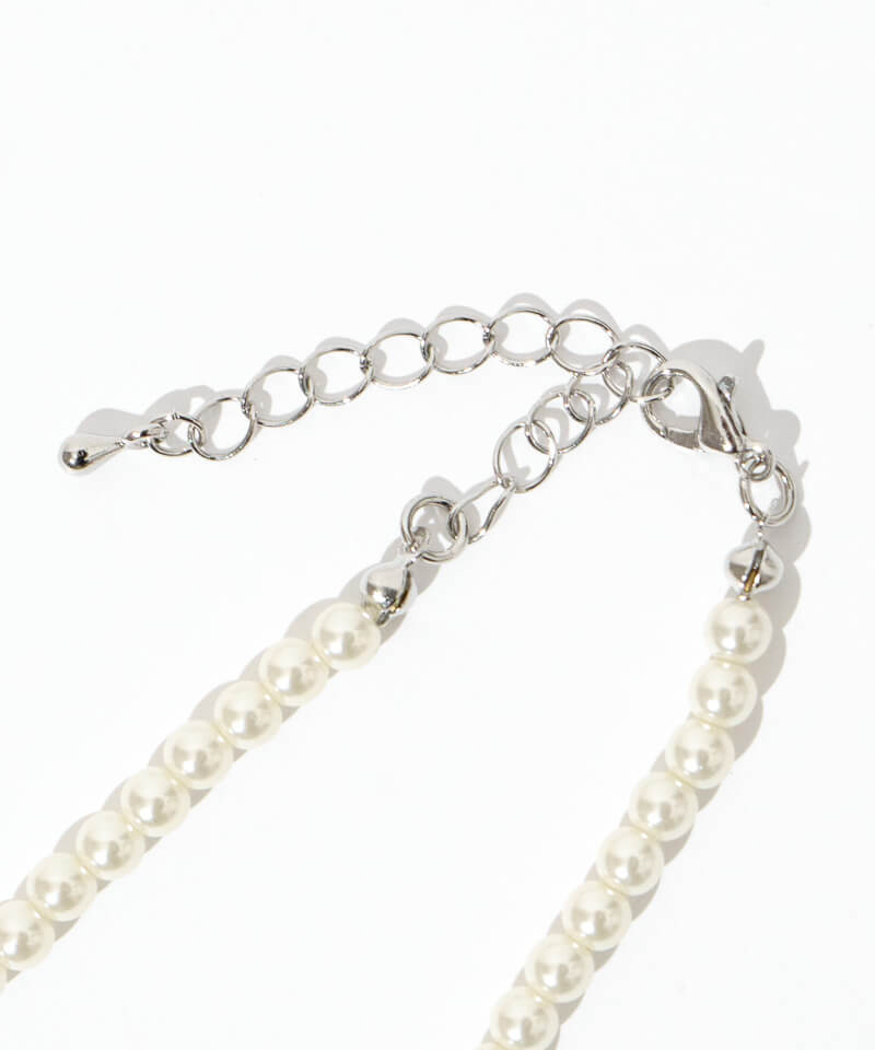 classic pearl necklace ディテール