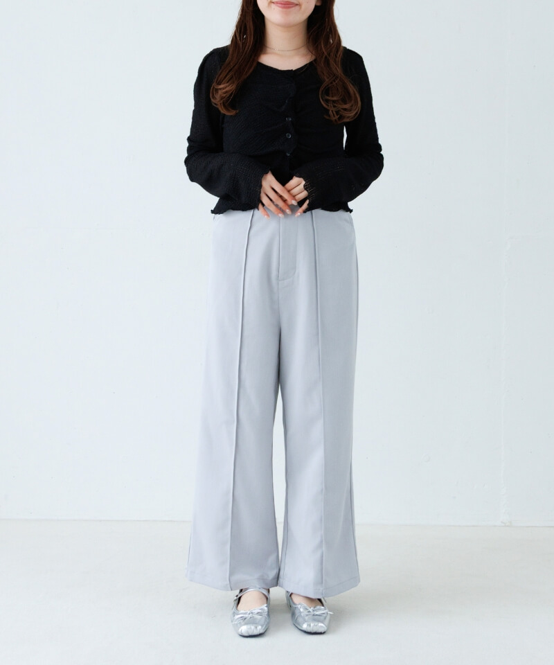 シャツ/ブラウス(長袖/七分) fiolily Flower Lace Gather Tops lacy gather top～ﾚｰｼｰｷﾞｬｻﾞｰﾄｯﾌﾟ | flower／フラワー公式通販