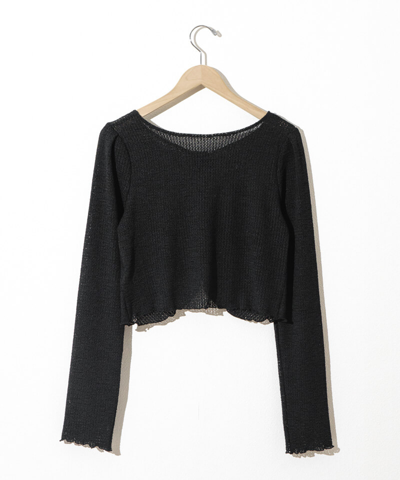 lacy gather top～ﾚｰｼｰｷﾞｬｻﾞｰﾄｯﾌﾟ | flower／フラワー公式通販