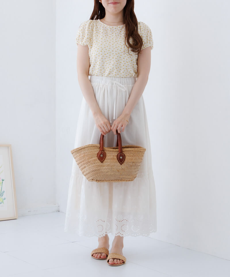 20%OFF】floral cotton skirt～ﾌﾛｰﾗﾙｺｯﾄﾝｽｶｰﾄ | flower／フラワー公式通販