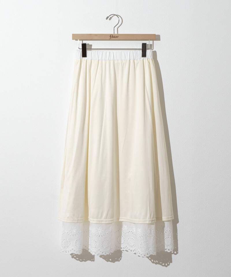 floral cotton skirt～ﾌﾛｰﾗﾙｺｯﾄﾝｽｶｰﾄ | flower／フラワー公式通販