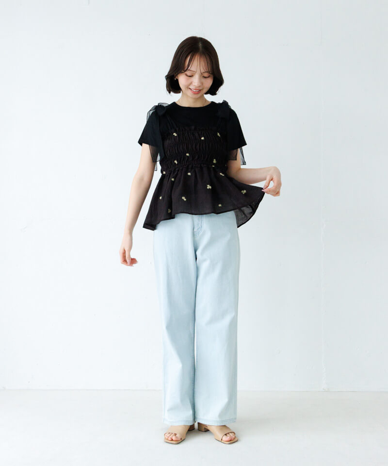 20%OFF】sweet bloom bustier～ｽｳｨｰﾄﾌﾞﾙｰﾑﾋﾞｽﾁｪ | flower／フラワー