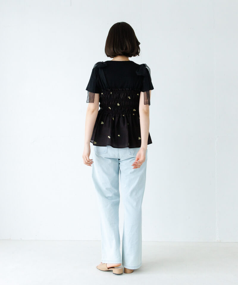 10%OFF】sweet bloom bustier～ｽｳｨｰﾄﾌﾞﾙｰﾑﾋﾞｽﾁｪ | flower／フラワー