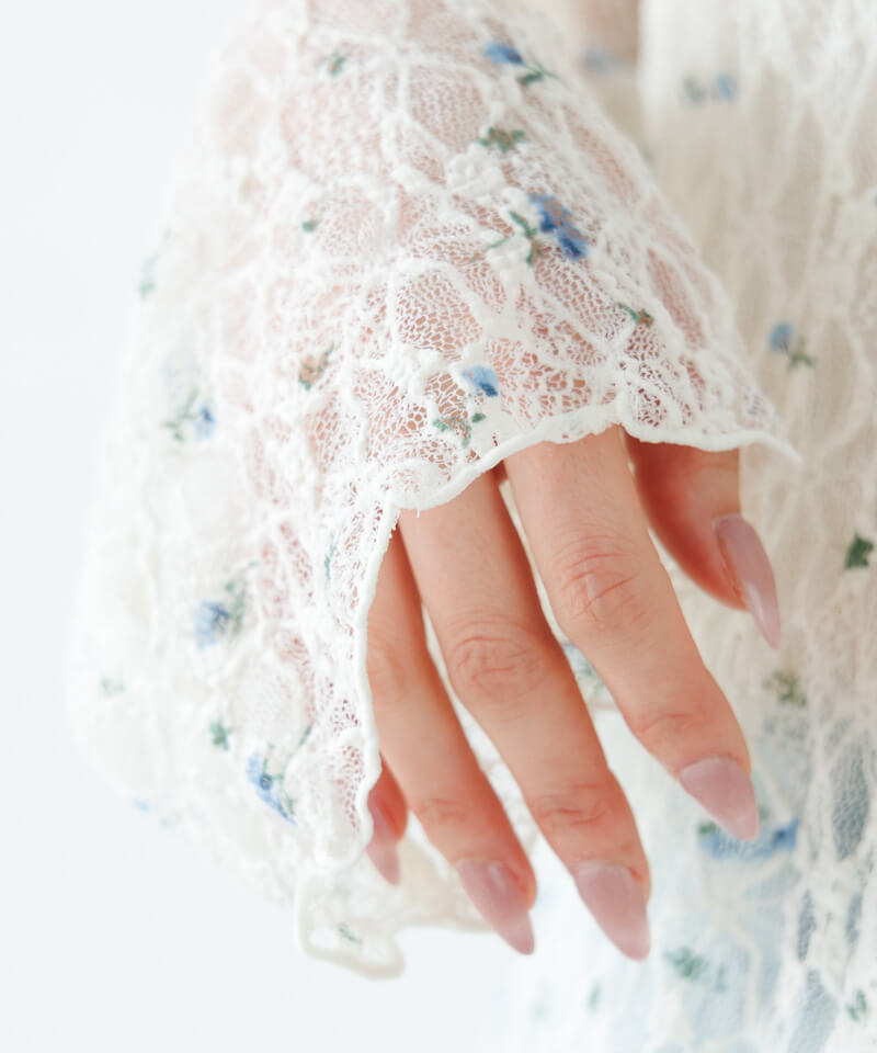 bloom frill cardigan～ﾌﾞﾙｰﾑﾌﾘﾙｶｰﾃﾞｨｶﾞﾝ | flower／フラワー公式通販