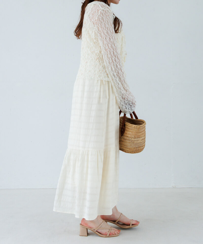 20%OFF】bloom frill cardigan～ﾌﾞﾙｰﾑﾌﾘﾙｶｰﾃﾞｨｶﾞﾝ | flower／フラワー