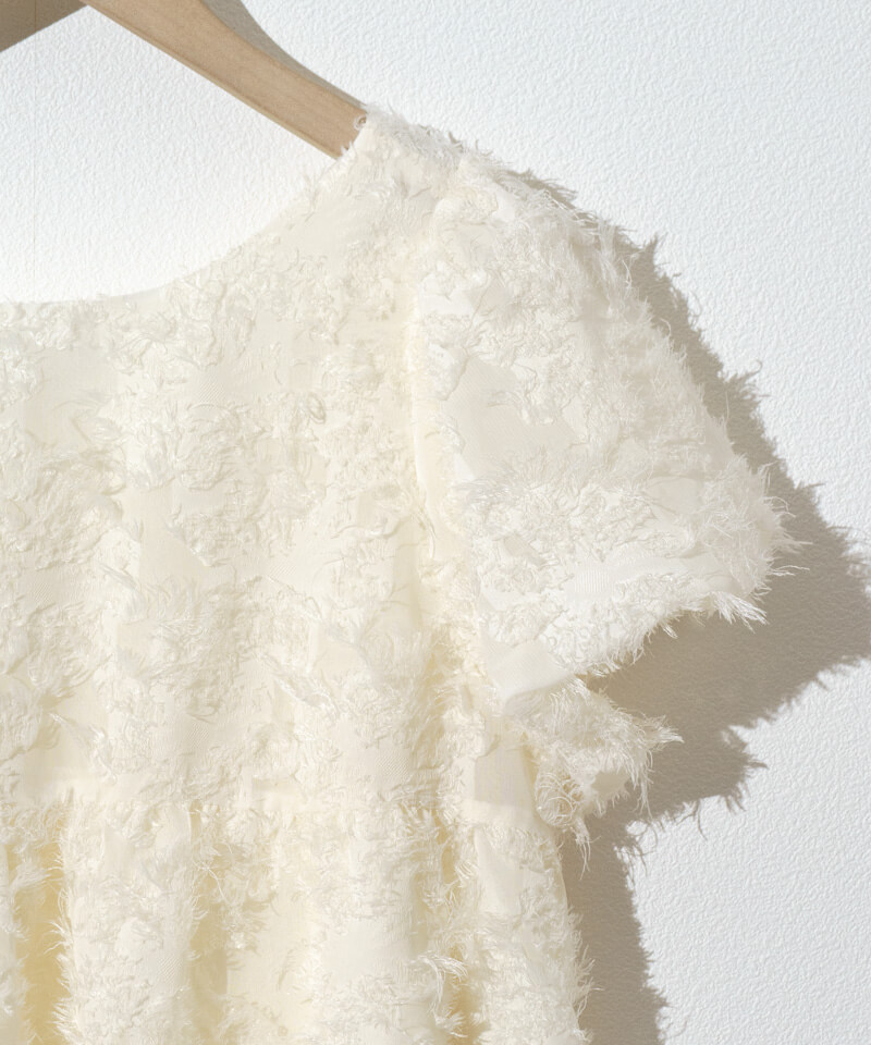 10%OFF】fringe puff blouse～ﾌﾘﾝｼﾞﾊﾟﾌﾌﾞﾗｳｽ | flower／フラワー公式通販
