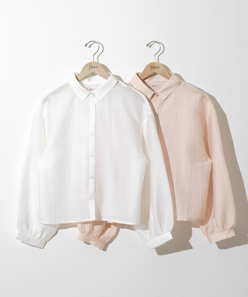 sorbet gather shirts2～ｿﾙﾍﾞｷﾞｬｻﾞｰｼｬﾂ2 | flower／フラワー公式通販