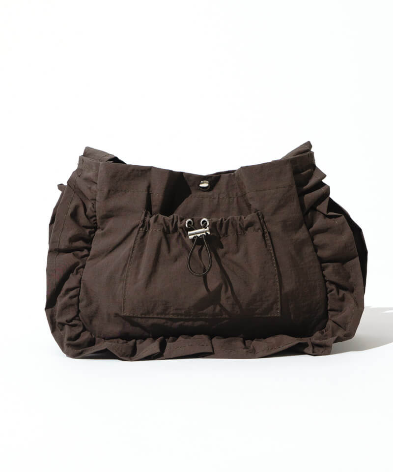 40%OFF】frill shirring bag～ﾌﾘﾙｼｬｰﾘﾝｸﾞﾊﾞｯｸﾞ | flower／フラワー公式通販