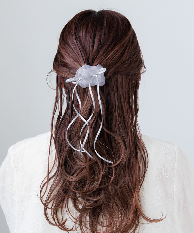chiffon ribbon pin～ｼﾌｫﾝﾘﾎﾞﾝﾋﾟﾝ | flower／フラワー公式通販