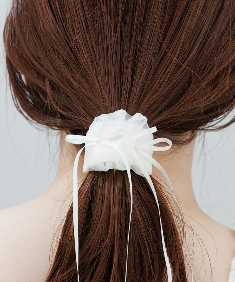 chiffon ribbon pin～ｼﾌｫﾝﾘﾎﾞﾝﾋﾟﾝ | flower／フラワー公式通販