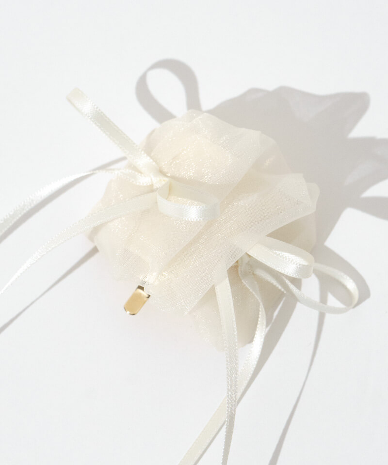 chiffon ribbon pin～ｼﾌｫﾝﾘﾎﾞﾝﾋﾟﾝ | flower／フラワー公式通販