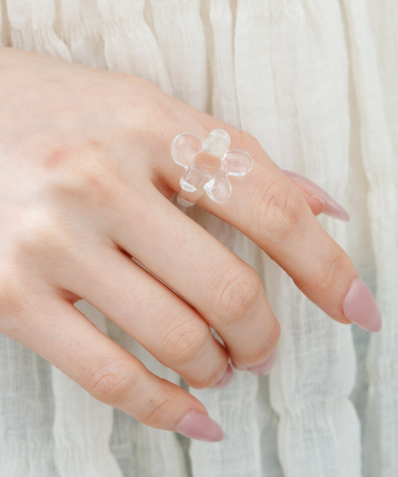 cleanness flower ring～ｸﾘｰﾝﾈｽﾌﾗﾜｰﾘﾝｸﾞ | flower／フラワー公式通販