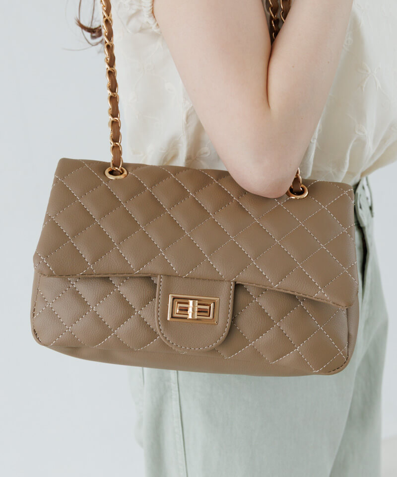 pleather chain bag～ﾌﾟﾚｻﾞｰﾁｪｰﾝﾊﾞｯｸﾞ | flower／フラワー公式通販