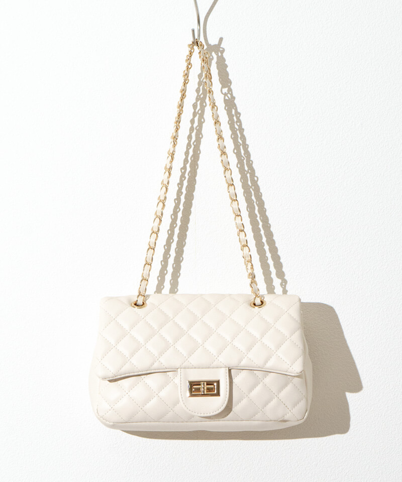 pleather chain bag～ﾌﾟﾚｻﾞｰﾁｪｰﾝﾊﾞｯｸﾞ | flower／フラワー公式通販