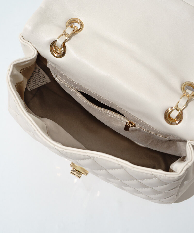 pleather chain bag～ﾌﾟﾚｻﾞｰﾁｪｰﾝﾊﾞｯｸﾞ | flower／フラワー公式通販