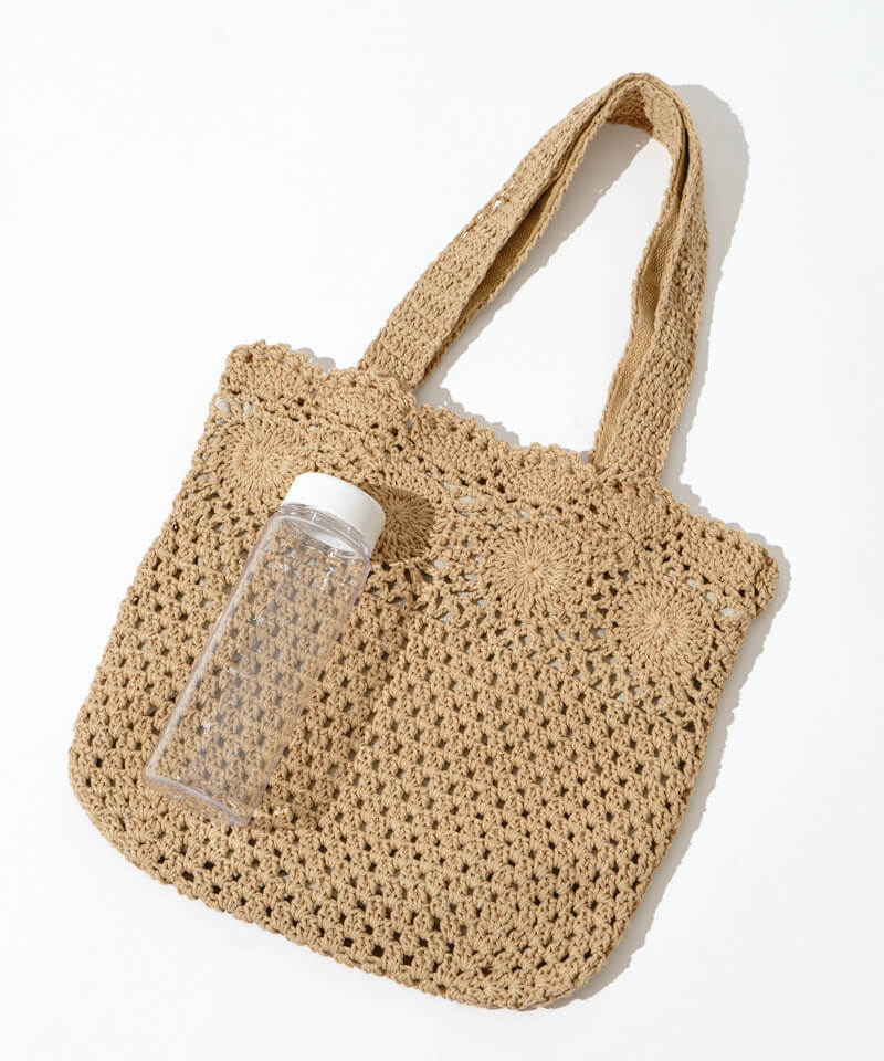 sunny crochet tote～ｻﾆｰｸﾛｼｪﾄｰﾄ | flower／フラワー公式通販