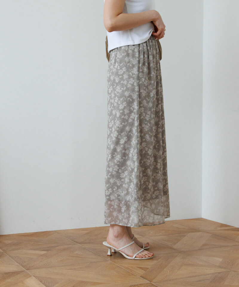 feminine daily skirt～ﾌｪﾐﾆﾝﾃﾞｲﾘｰｽｶｰﾄ | flower／フラワー公式通販