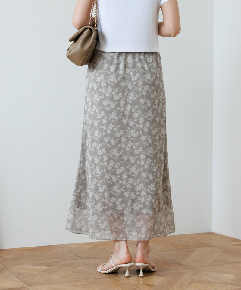 feminine daily skirt～ﾌｪﾐﾆﾝﾃﾞｲﾘｰｽｶｰﾄ | flower／フラワー公式通販