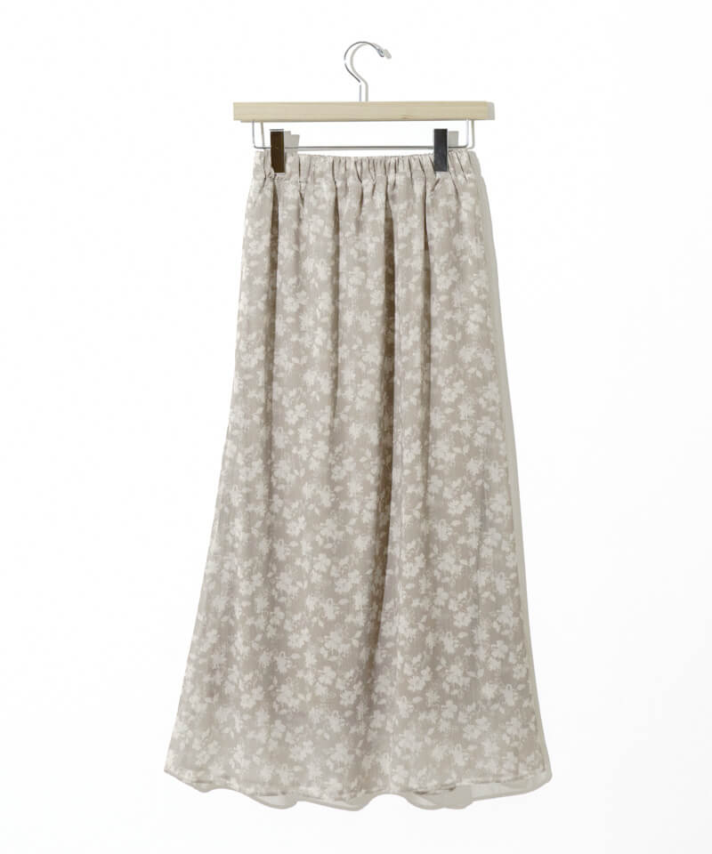 20%OFF】feminine daily skirt～ﾌｪﾐﾆﾝﾃﾞｲﾘｰｽｶｰﾄ | flower／フラワー