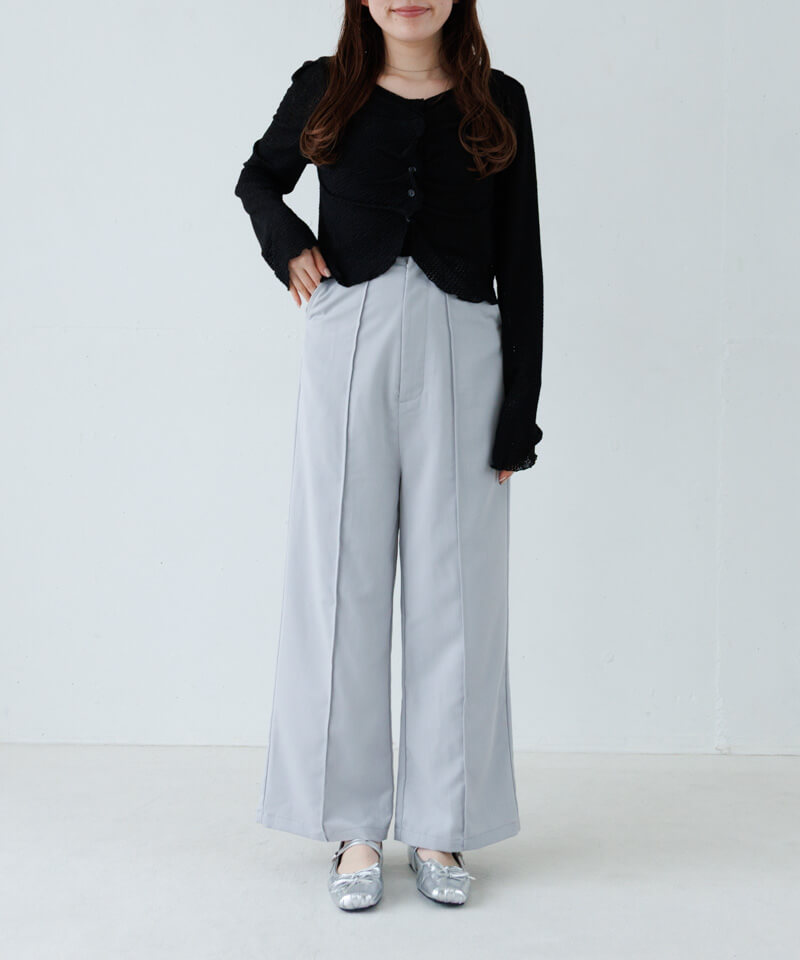 50%OFF】pintuck wide pants～ﾋﾟﾝﾀｯｸﾜｲﾄﾞﾊﾟﾝﾂ | flower／フラワー公式通販