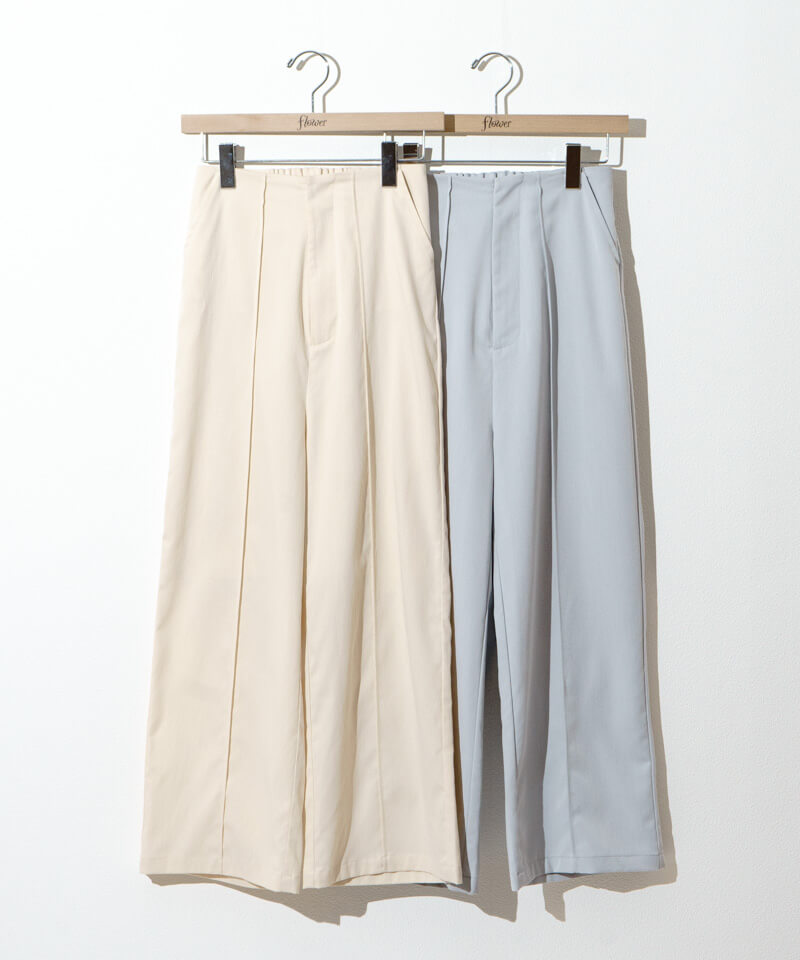 pintuck wide pants～ﾋﾟﾝﾀｯｸﾜｲﾄﾞﾊﾟﾝﾂ | flower／フラワー公式通販
