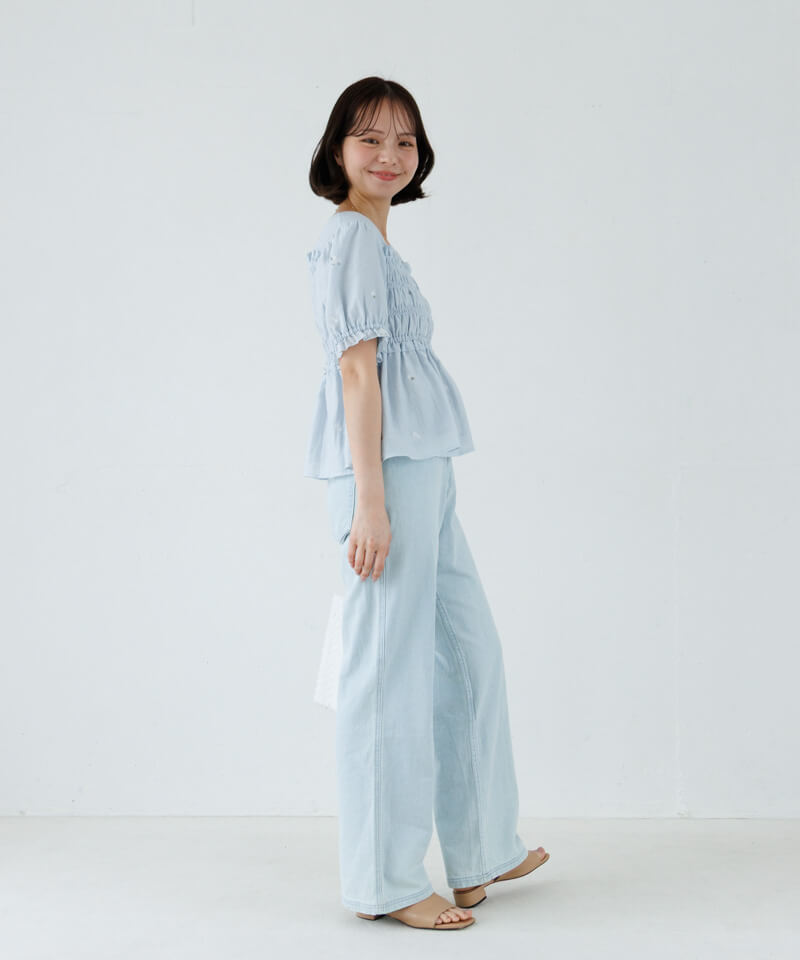 【期間限定お値下げ】EBONY Bloom Blouse 期間限定お値下げ】EBONY Bloom Blouse