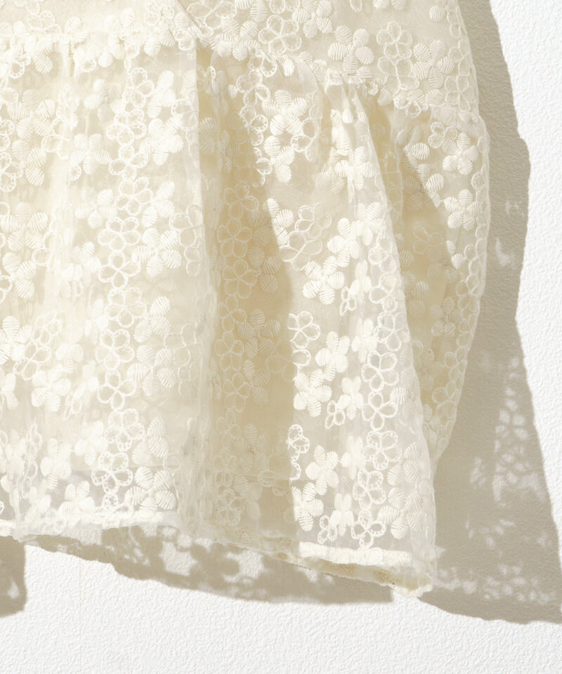 sheer flower bustier2~シアーフラワービスチェ2 | flower/フラワー公式通販 sheer flower bustier2~シアーフラワービスチェ2 | flower/フラワー公式通販