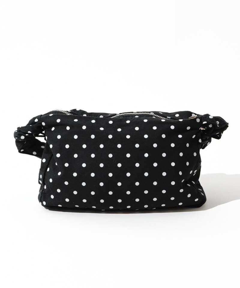 40%OFF】dot shirring bag～ﾄﾞｯﾄｼｬｰﾘﾝｸﾞﾊﾞｯｸﾞ | flower／フラワー公式通販