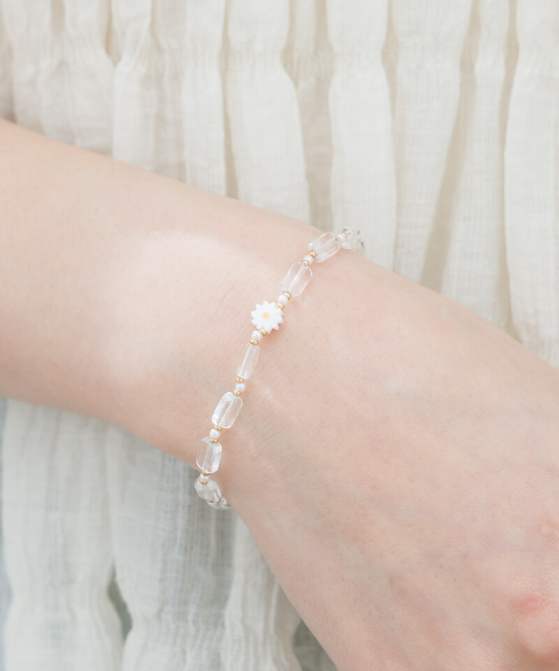 sunny beads bracelet～ｻﾆｰﾋﾞｰｽﾞﾌﾞﾚｽﾚｯﾄ | flower／フラワー公式通販