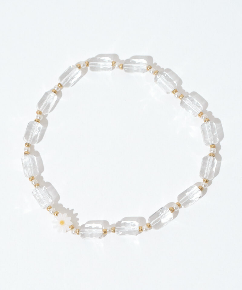 sunny beads bracelet～ｻﾆｰﾋﾞｰｽﾞﾌﾞﾚｽﾚｯﾄ | flower／フラワー公式通販