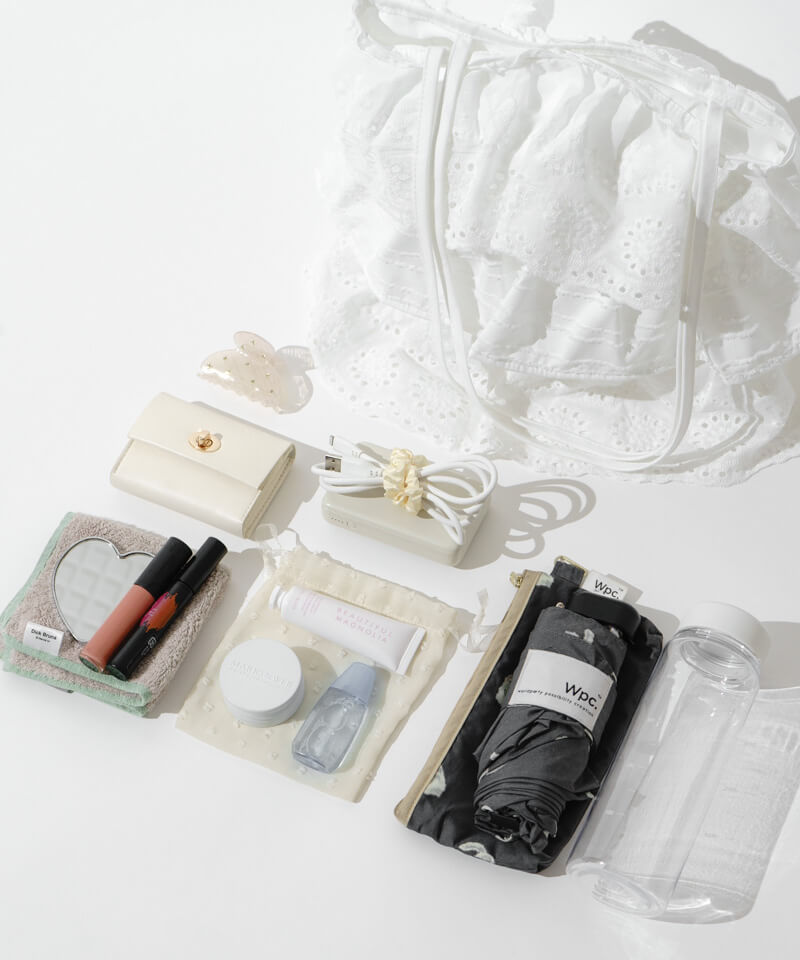 cotton frill bag～ｺｯﾄﾝﾌﾘﾙﾊﾞｯｸﾞ | flower／フラワー公式通販