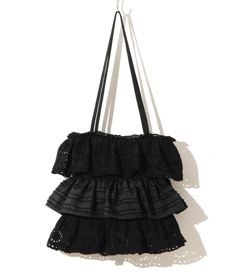 cotton frill bag～ｺｯﾄﾝﾌﾘﾙﾊﾞｯｸﾞ | flower／フラワー公式通販