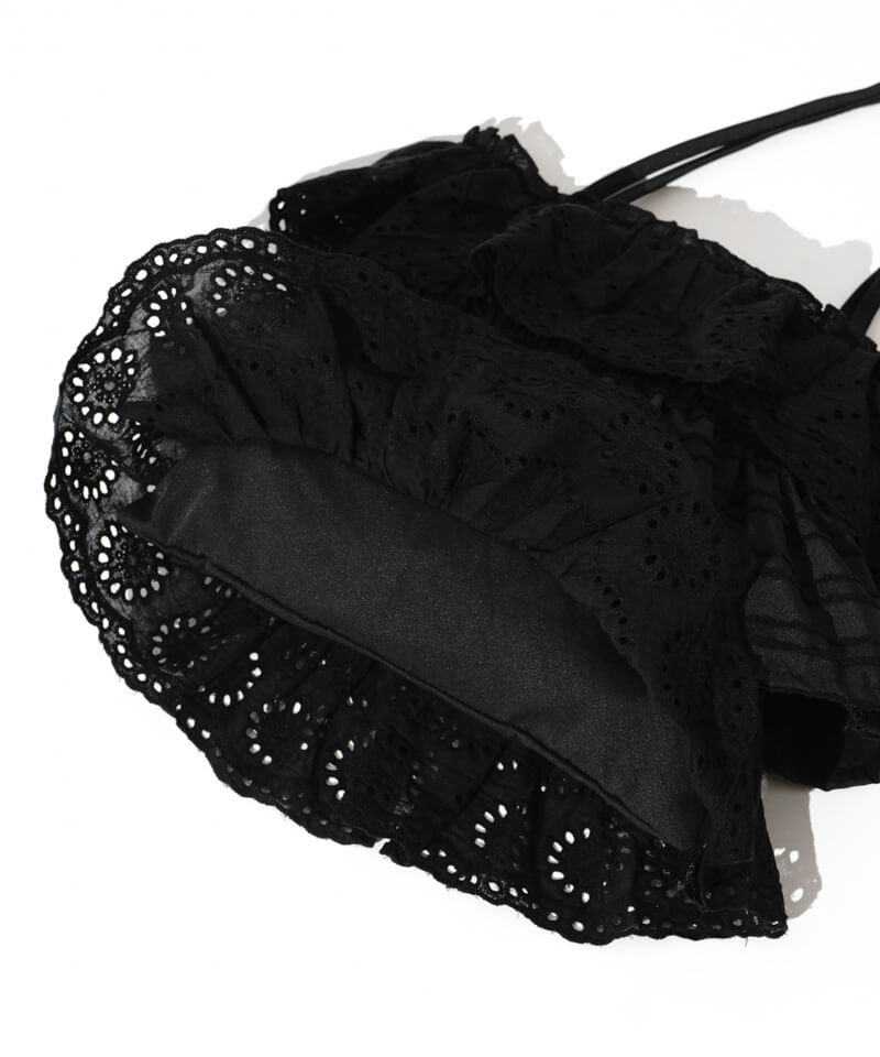 cotton frill bag～ｺｯﾄﾝﾌﾘﾙﾊﾞｯｸﾞ | flower／フラワー公式通販