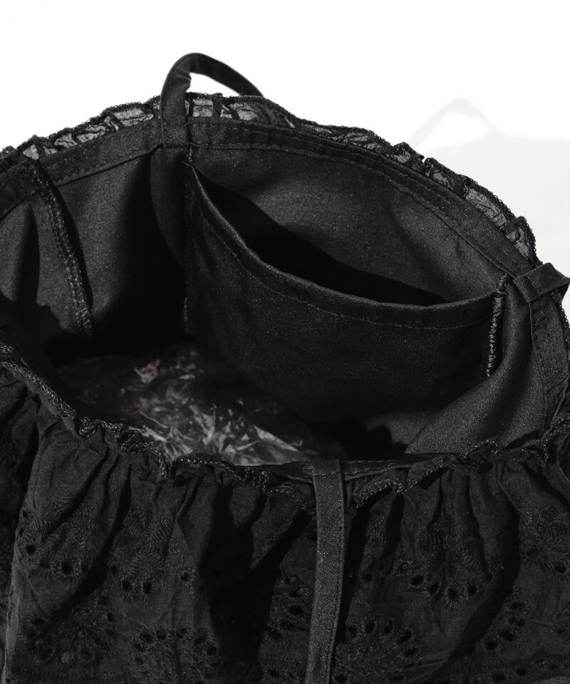 cotton frill bag～ｺｯﾄﾝﾌﾘﾙﾊﾞｯｸﾞ | flower／フラワー公式通販