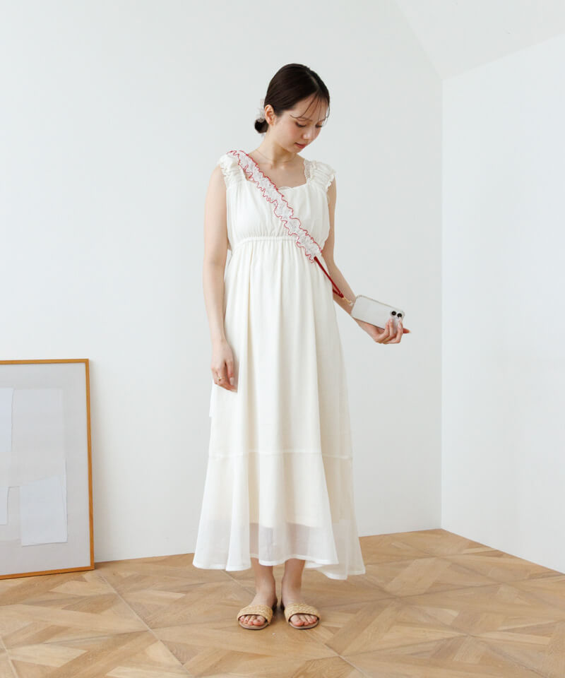 30%OFF】flower lace strap～ﾌﾗﾜｰﾚｰｽｽﾄﾗｯﾌﾟ | flower／フラワー公式通販