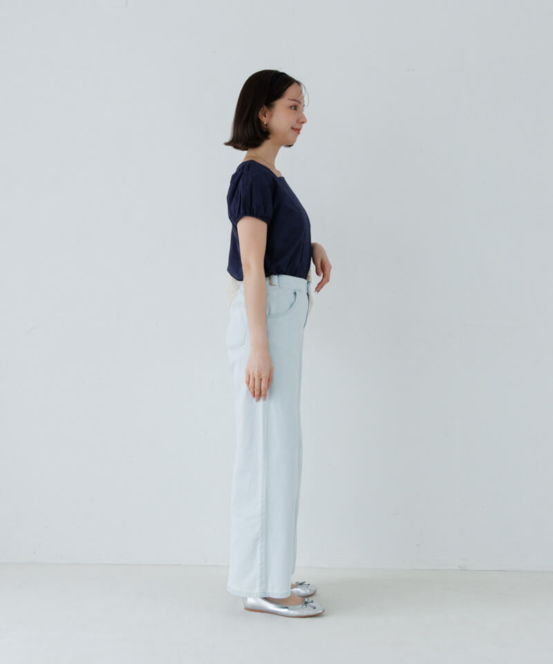 front switching pants~フロントスイッチングパンツ | flower/フラワー公式通販 front switching pants~フロントスイッチングパンツ | flower/フラワー公式通販