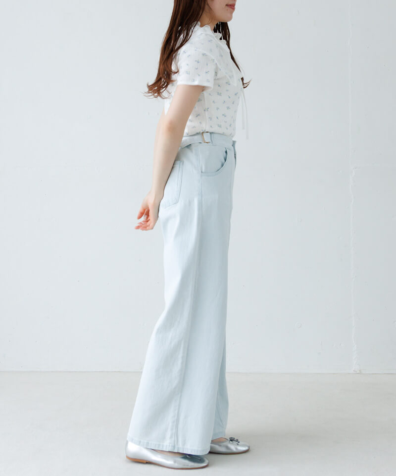 front switching pants～ﾌﾛﾝﾄｽｲｯﾁﾝｸﾞﾊﾟﾝﾂ | flower／フラワー公式通販