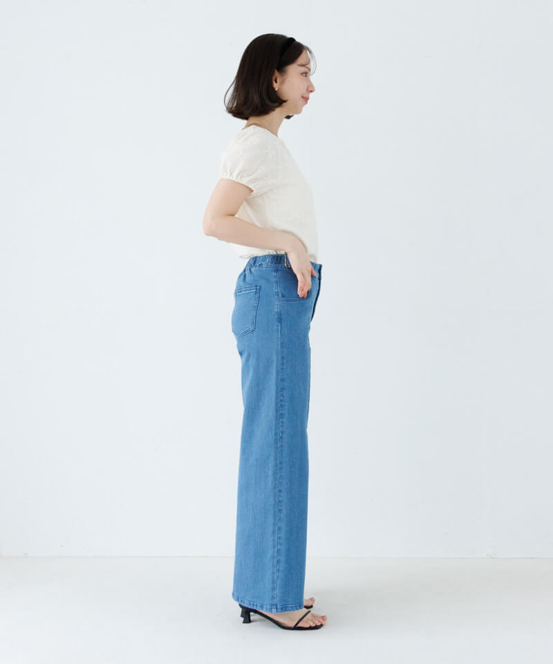 front switching pants～ﾌﾛﾝﾄｽｲｯﾁﾝｸﾞﾊﾟﾝﾂ | flower／フラワー公式通販