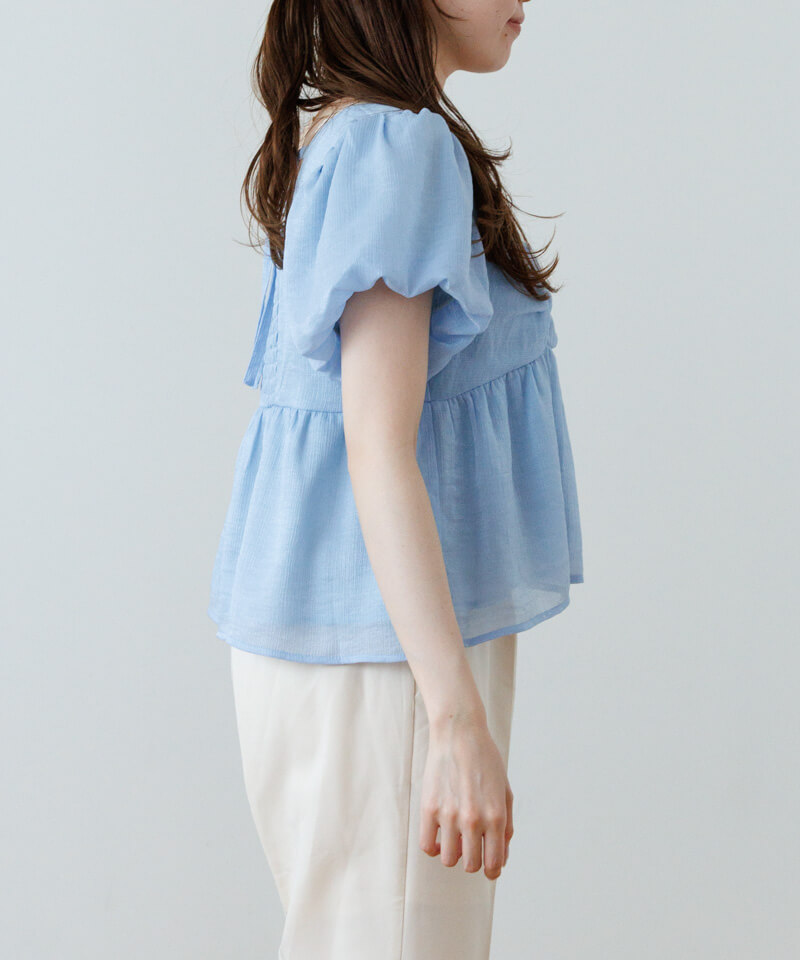 twinkle gather blouse～ﾄｩｲﾝｸﾙｷﾞｬｻﾞｰﾌﾞﾗｳｽ | flower／フラワー公式通販