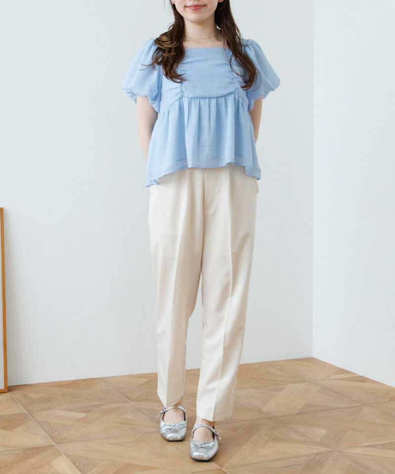 twinkle gather blouse～ﾄｩｲﾝｸﾙｷﾞｬｻﾞｰﾌﾞﾗｳｽ | flower／フラワー公式通販