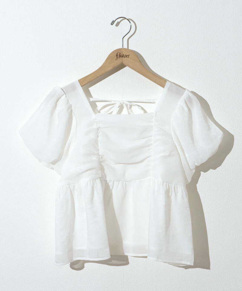 twinkle gather blouse～ﾄｩｲﾝｸﾙｷﾞｬｻﾞｰﾌﾞﾗｳｽ | flower／フラワー公式通販