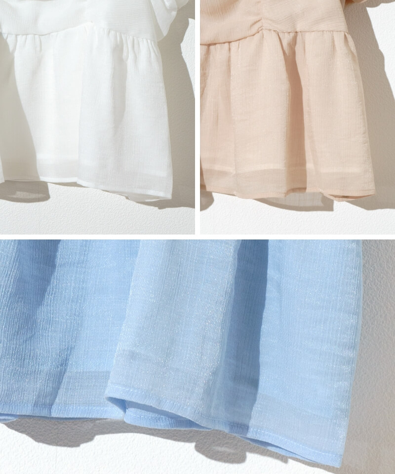 twinkle gather blouse～ﾄｩｲﾝｸﾙｷﾞｬｻﾞｰﾌﾞﾗｳｽ | flower／フラワー公式通販