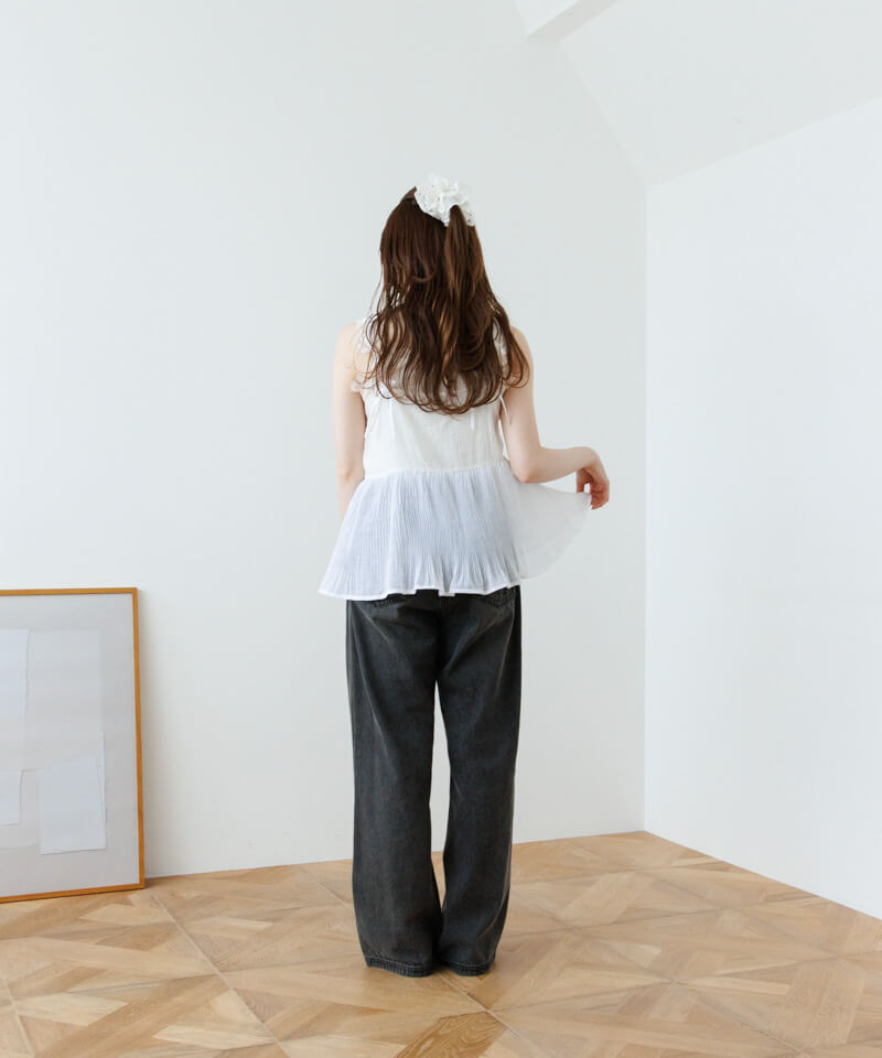 classic pleats bustier~クラシックプリーツビスチェ | flower/フラワー公式通販 classic pleats bustier~クラシックプリーツビスチェ | flower/フラワー公式通販