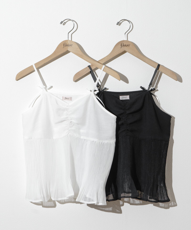 classic pleats bustier～ｸﾗｼｯｸﾌﾟﾘｰﾂﾋﾞｽﾁｪ | flower／フラワー公式通販