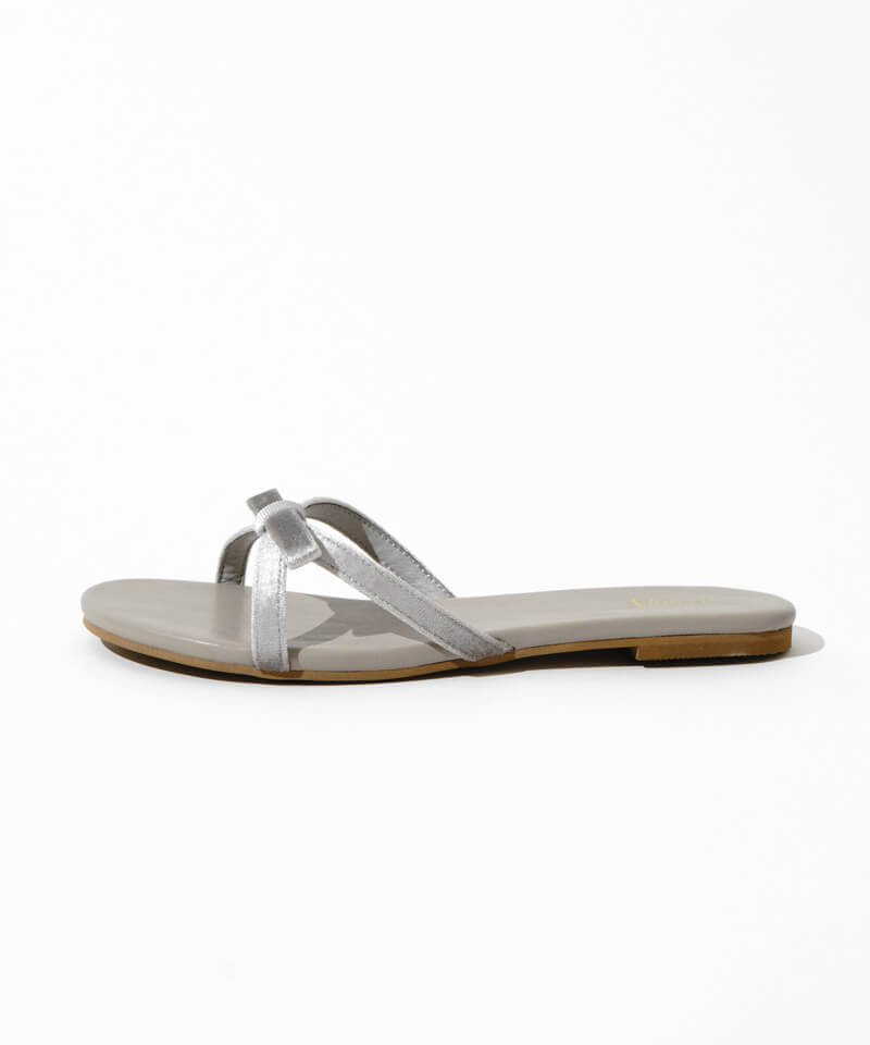 velour ribbon sandal～ﾍﾞﾛｱﾘﾎﾞﾝｻﾝﾀﾞﾙ | flower／フラワー公式通販