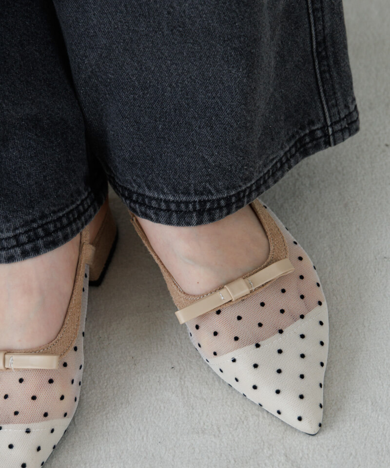 30%OFF】tiny dot pumps～ﾀｲﾆｰﾄﾞｯﾄﾊﾟﾝﾌﾟｽ | flower／フラワー公式通販