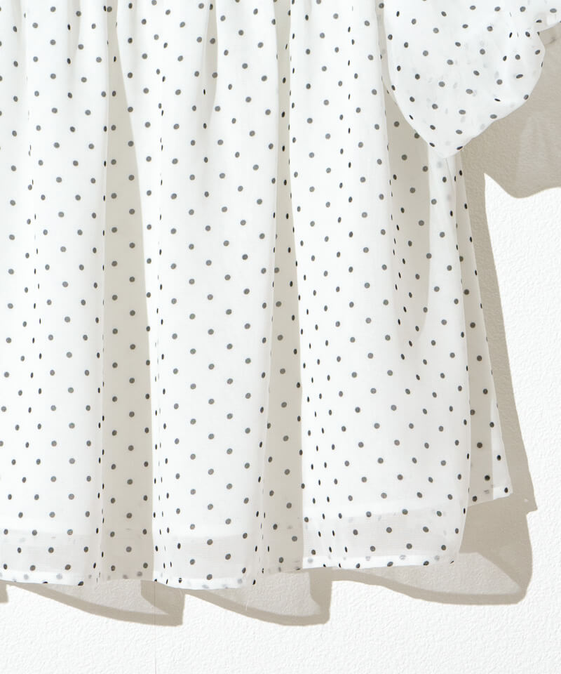 60%OFF】breezy dot blouse～ﾌﾞﾘｰｼﾞｰﾄﾞｯﾄﾌﾞﾗｳｽ | flower／フラワー公式通販