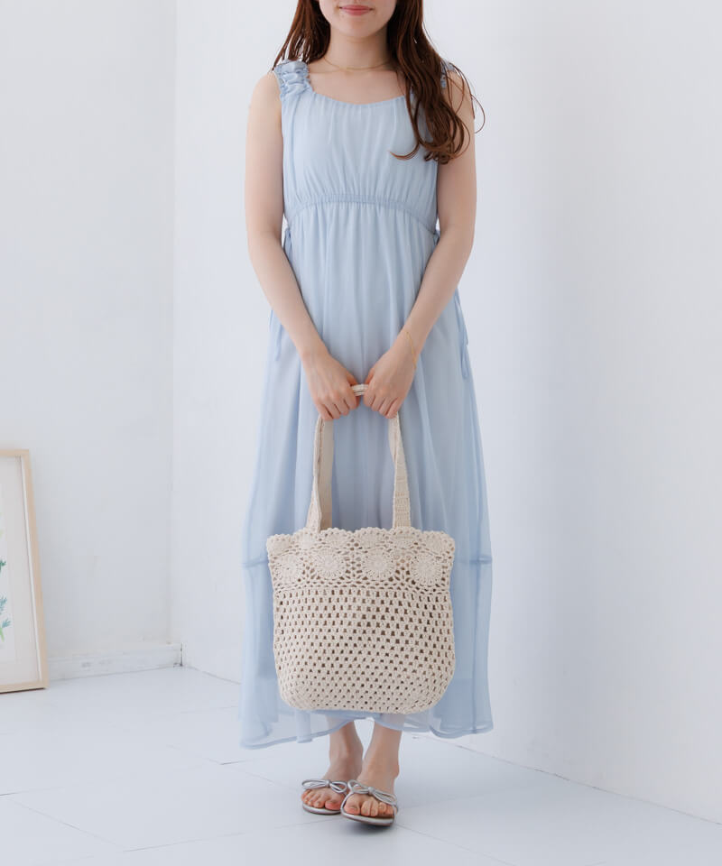 40%OFF】glowy tiered onepiece～ｸﾞﾛｰｳｨｰﾃｨｱｰﾄﾞﾜﾝﾋﾟｰｽ | flower